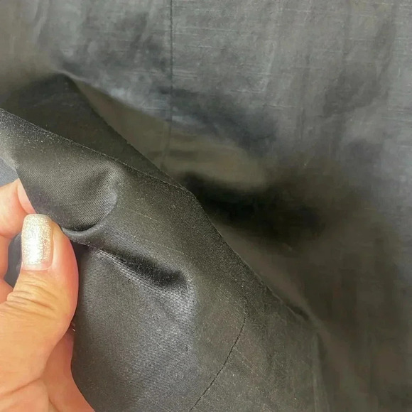 bebe | Pencil Skirt w/ Buttons & Concealed Back Zipper | Sz 4 | Black - Picture 2 of 6